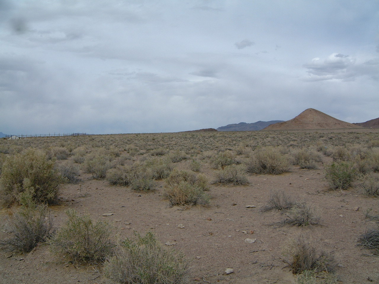 Twin Springs Nevada — Looking from the station (North)