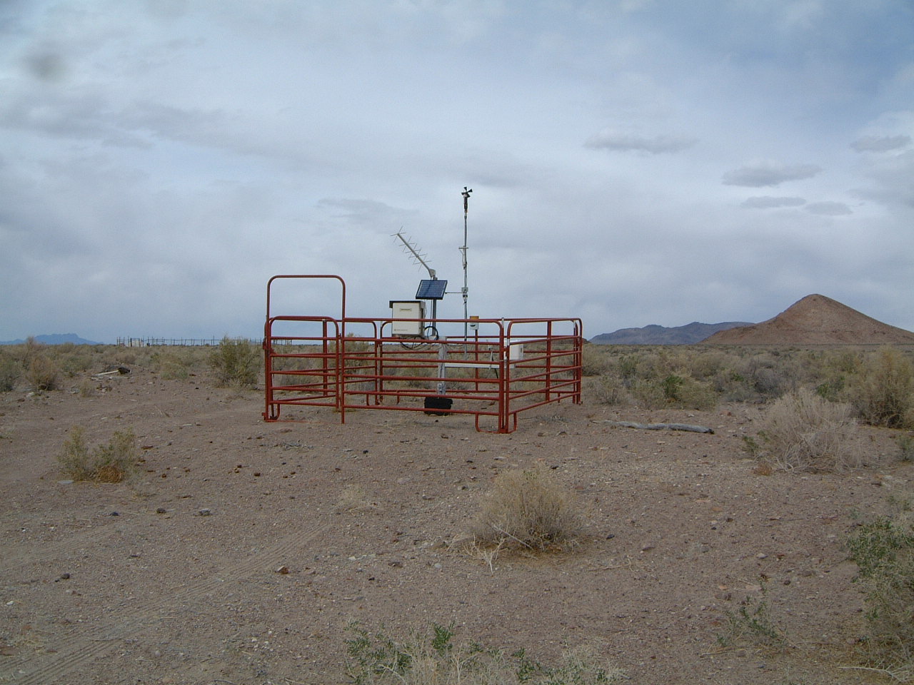 Twin Springs Nevada — Looking to the station (North)